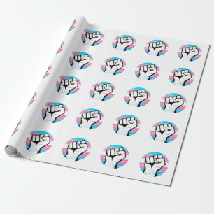 Papier Cadeau Impression du premier cercle de la tige trans