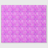 Papier Cadeau Impression du ruban du milieu du siècle - orchidée (Plat)