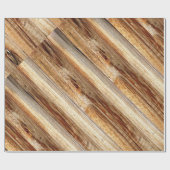 Papier Cadeau Impression en bois d'écorce (Plat)