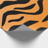 Papier Cadeau Impression Faux Tiger (Coin)