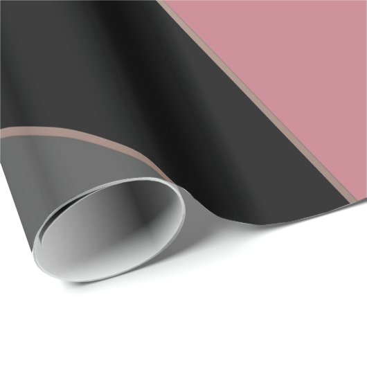 Papier Cadeau Impression géométrique moderne Abstraite (Coin rond)