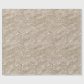 Papier Cadeau Impression Glitzy Gold Zebra (Plat)