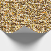 Papier Cadeau Impression Gold Cheetah (Coin)