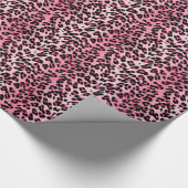 Papier Cadeau Impression guépard rose RAB Rockabilly (Coin)