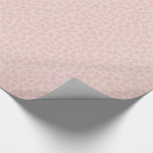 Papier Cadeau Impression léopard en rose (Coin)