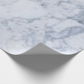 Papier Cadeau Impression Marbre blanc en pierre (Coin)