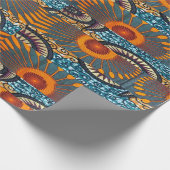 Papier Cadeau Impression Motif Afrocentrique (Coin)