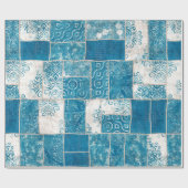 Papier Cadeau Impression motif de la surface composée de collage (Plat)