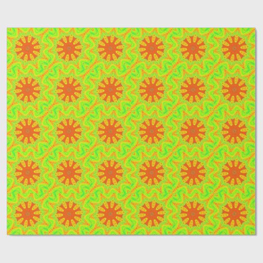 Papier Cadeau Impression Motif Samba (Plat)