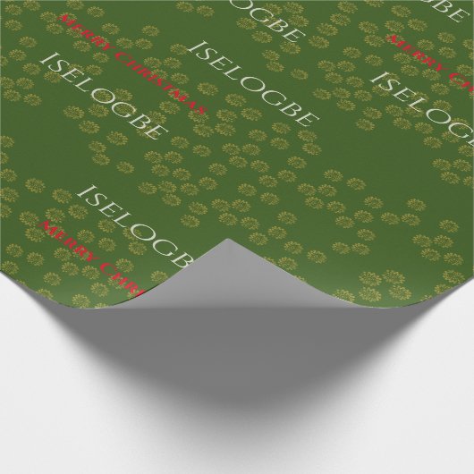 Papier Cadeau Impression nigériane (Coin)