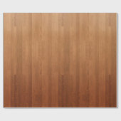Papier Cadeau Impression numérique sur bois marron 2 (Plat)