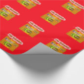 Papier Cadeau Impression Quirky Bee Art (Coin)