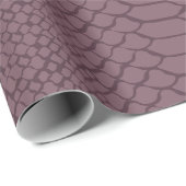 Papier Cadeau Impression serpent (Coin rond)