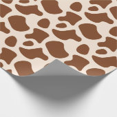 Papier Cadeau Impression Vache (Coin)