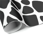 Papier Cadeau Impression Vache (Coin rond)