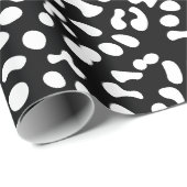 Papier Cadeau Impression Vache (Coin rond)