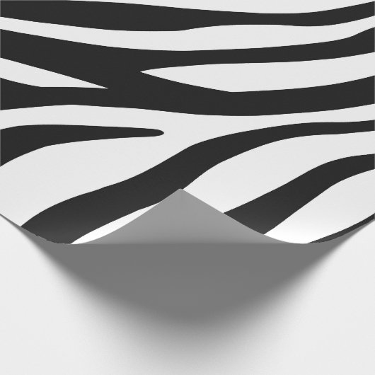 Papier Cadeau Impression Zebra (Coin)