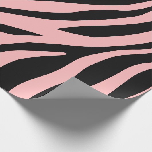 Papier Cadeau Impression Zebra (Coin)