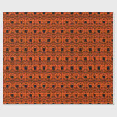 Papier Cadeau Impressions de choux d'art populaire (Plat)