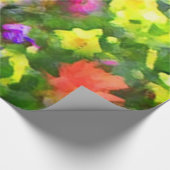 Papier Cadeau Impressions de jardin d'agrément (Coin)