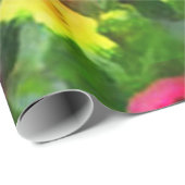 Papier Cadeau Impressions de jardin d'agrément (Coin rond)