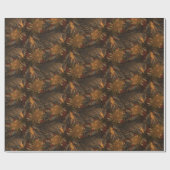 Papier Cadeau Impressions tournesol (Plat)