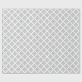 Papier Cadeau Imprimé marocain gris clair (Plat)