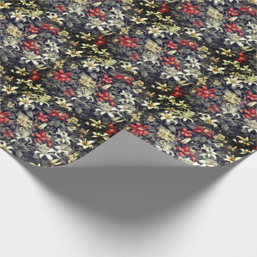 Papier Cadeau Imprimer couleur subtile Wild Honeysuckie (Coin)