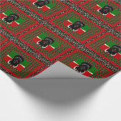 Papier Cadeau Imprimerie d'art Jambo Kenya (Coin)