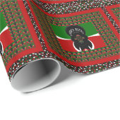 Papier Cadeau Imprimerie d'art Jambo Kenya (Coin rond)