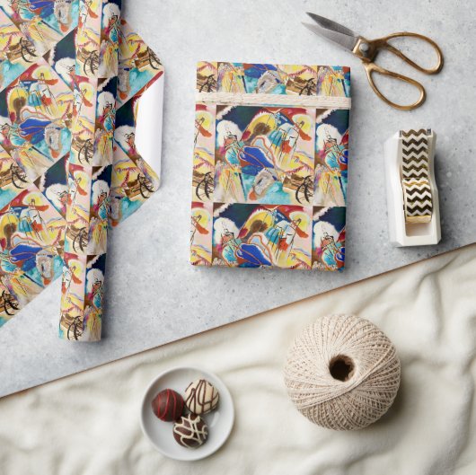 Papier Cadeau Improvisation 30 (Canons) de Wassily Kandinsky (Artisanat)