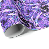 Papier Cadeau Impulsion Violet (Coin rond)