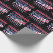 Papier Cadeau Inauguration 2025 du président Trump (Coin)