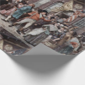 Papier Cadeau Inauguration des Washington vintages à Philadelphi (Coin)