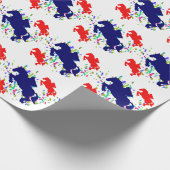 PAPIER CADEAU INCIPIO ÉQUESTRE (Coin)