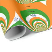 Papier Cadeau India HAKUNA MATATA (Coin rond)