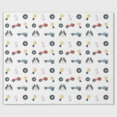 Papier Cadeau Indianapolis, In Course hippodrome de Racecar Spee (Plat)