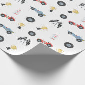 Papier Cadeau Indianapolis, In Course hippodrome de Racecar Spee (Coin)