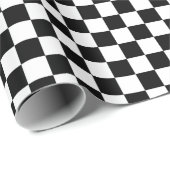 Papier Cadeau Indicateur Checker (Coin rond)