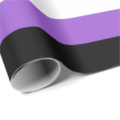 Papier Cadeau Indicateur de fierté non binaire (Coin rond)