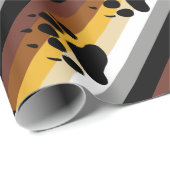 Papier Cadeau Indicateur de la fierté de l'ours (Coin rond)