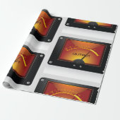 Papier Cadeau Indicateur de niveau de sortie VU Meter Audio (Déroulé)