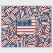 Papier Cadeau Indicateur_États_Unis_par_JAMColors (Plat)