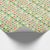 Papier Cadeau indicateur Jour de la Saint Patrick (Coin)