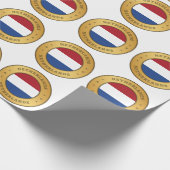 Papier Cadeau Indicateur Pays-Bas (Coin)