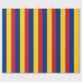Papier Cadeau Indicateur Roumanie (Plat)