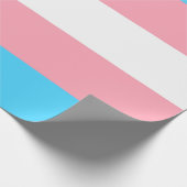 Papier Cadeau Indicateur transgenre (Coin)