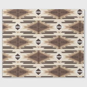 Papier Cadeau Indien d'Amérique (Plat)