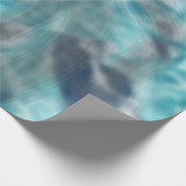 Papier Cadeau Indigo Splash baisse (Coin)