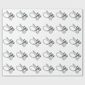 Papier Cadeau Individu de Yo de festin (Plat)